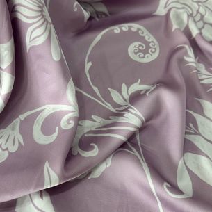 Tecido Cetim Toque De Seda Estampa Exclusiva Bv • Conexão Tecidos