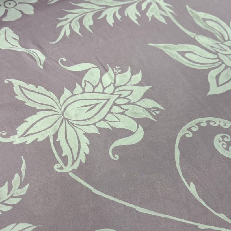 Tecido Cetim Toque De Seda Estampada Bv • Conexão Tecidos