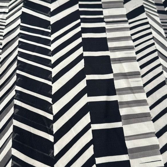 Tecido Tricrepe Estampado Chevron Ii • Conexão Tecidos