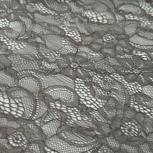 Tecido Renda chantilly Vinho Cinza • Conexão Tecidos 2