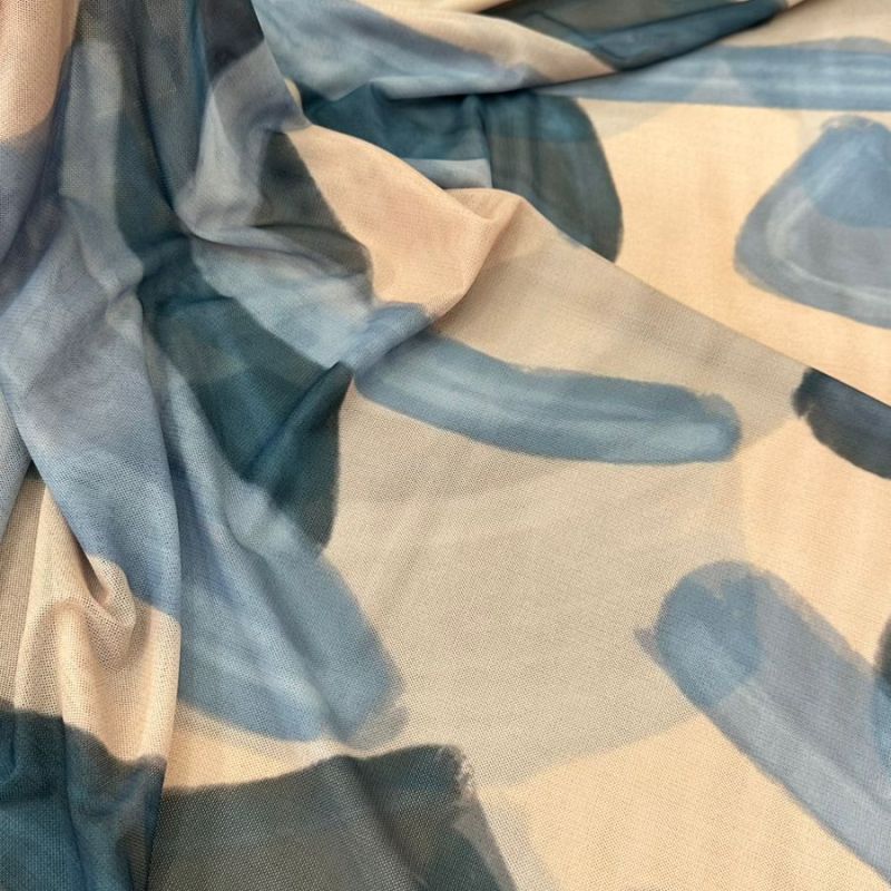 TULE MALHA ESTAMPADO • Conexão Tecidos