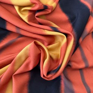 Tecido Crepe de Viscose African Orange • Conexão Tecidos 2