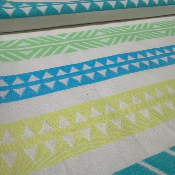 TECIDO TRICOLINE GREEN TROPICAL TANGO • Conexão Tecidos