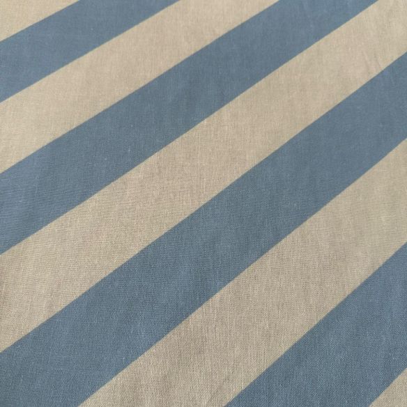 Tecido Linho Misto Listras Transversais • Conexão Tecidos