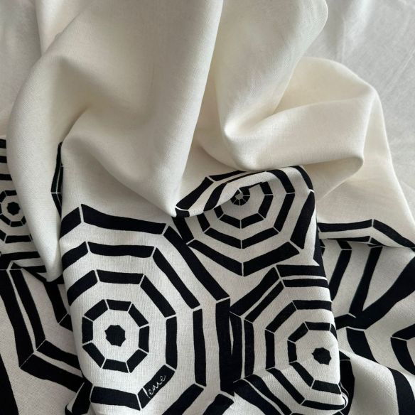 LINHO MISTO ESTAMPA BARRADA RIO • Conexão Tecidos