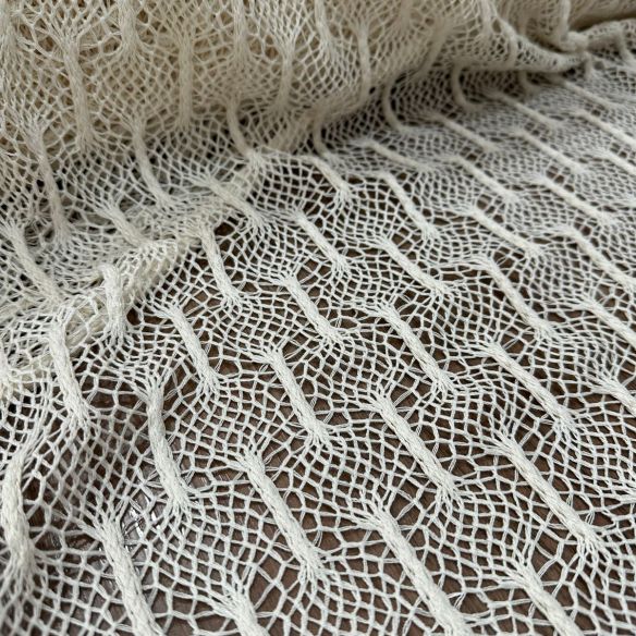 CROCHET RIMINI MACRAME NATURAL • Conexão Tecidos