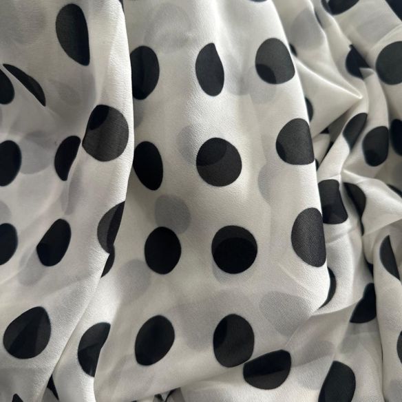 MUSSELINA DE SEDA ESTAMPADA POÁ • Conexão Tecidos