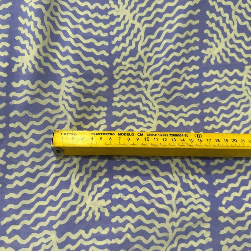 CREPE DE CHINE ESTAMPADO CORAIS • Conexão Tecidos