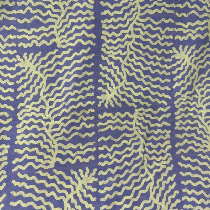 Tecido Crepe De Chine Estampado Corais • Conexão Tecidos