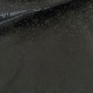 Tecido Jacquard Relevo Preto • Conexão Tecidos 2