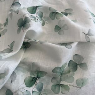 TECIDO CAMBRAIA DE LINHO MISTO FOLHAGEM IV • Conexão Tecidos 2