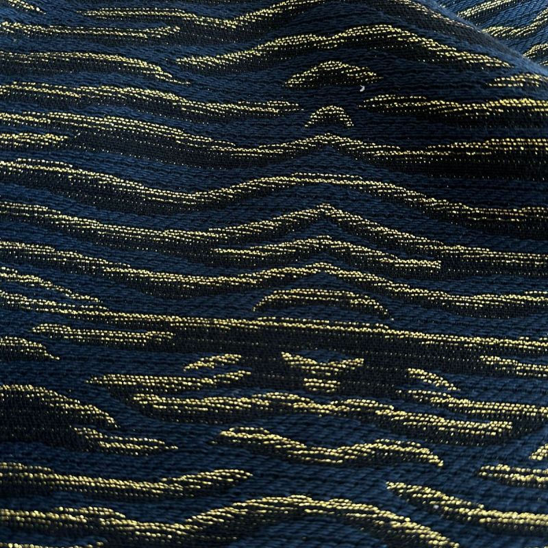 JACQUARD Azul Soberano Gold • Conexão Tecidos