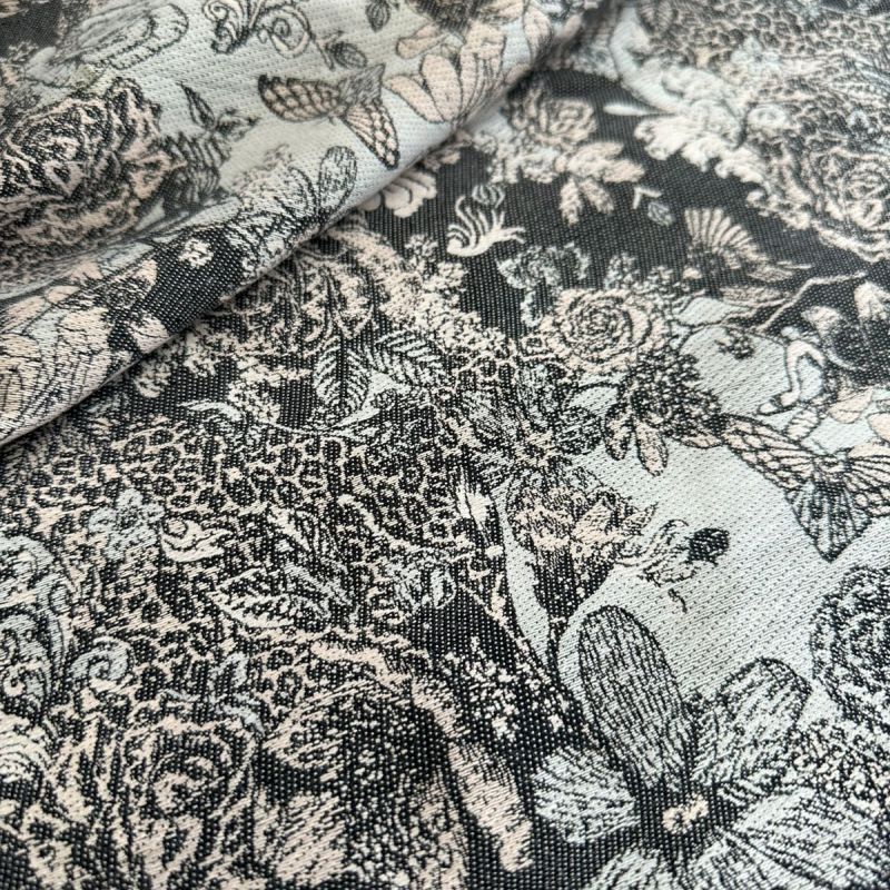Tecido Jacquard Leve Estampado Heritage Floral • Conexão Tecidos
