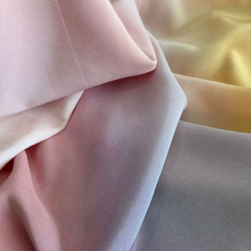 Tecido Crepe de Chine Estampado Nuage de Pétale • Conexão Tecidos