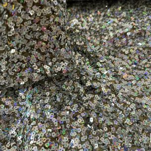 Tecido Paetê Eclipse de Prata • Conexão Tecidos 2