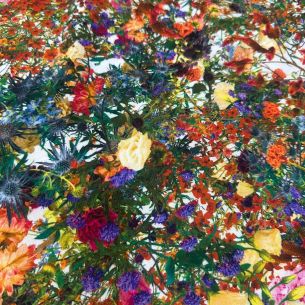 Tecido Viscose Estampada Floral Exuberante • Conexão Tecidos 2