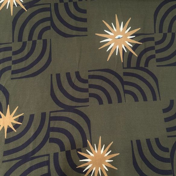 Tecido Viscose Estampada Horizonte Místico • Conexão Tecidos