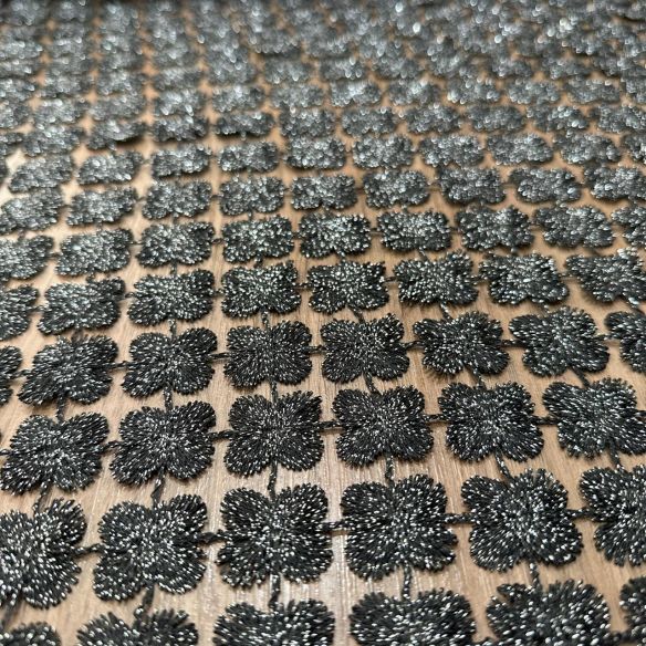 Tecido Renda Guipuir Black • Conexão Tecidos