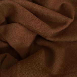 Tecido Lã Pura Marrom Caramelo • Conexão Tecidos