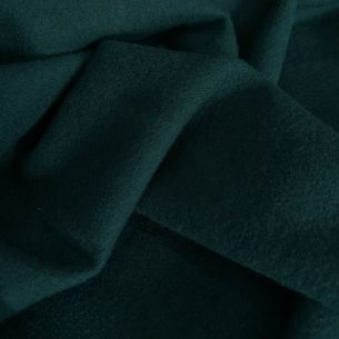 Tecido Lã Pura Verde Petróleo Escuro • Conexão Tecidos
