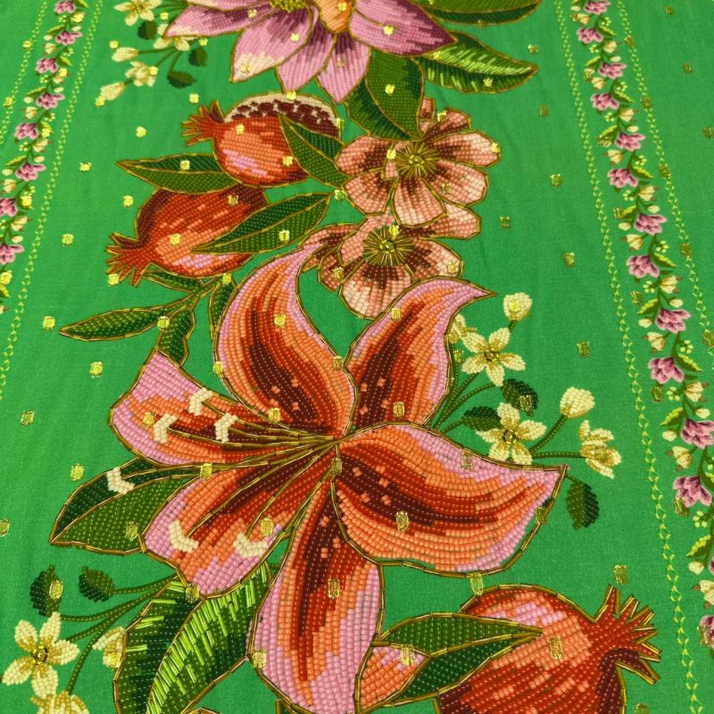 Tecido Viscose Estampada Bali Foil • Conexão Tecidos