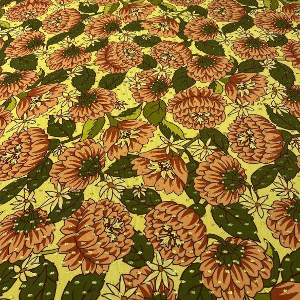 Tecido Viscose Estampada Alegria das Cores Foil • Conexão Tecidos