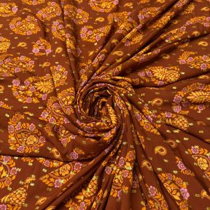 Tecido Viscose Estampada Boho Foil • Conexão Tecidos 2