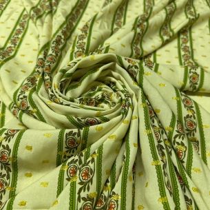 Tecido Viscose Estampada Boho Garden Foil • Conexão Tecidos 2