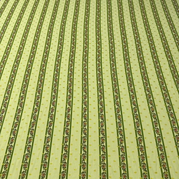 Tecido Viscose Estampada Boho Garden Foil • Conexão Tecidos