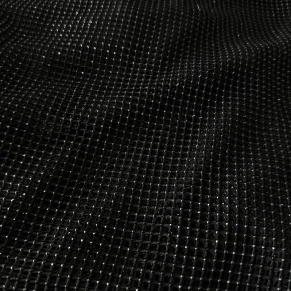 Tecido Renda Arrastão Com Strass Black • Conexão Tecidos