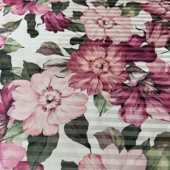 Tecido Musseline Devorê Florence Imperial • Conexão Tecidos