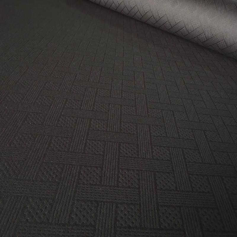 Tecido Sarja Lisa Marrom Café Jacquard • Conexão Tecidos