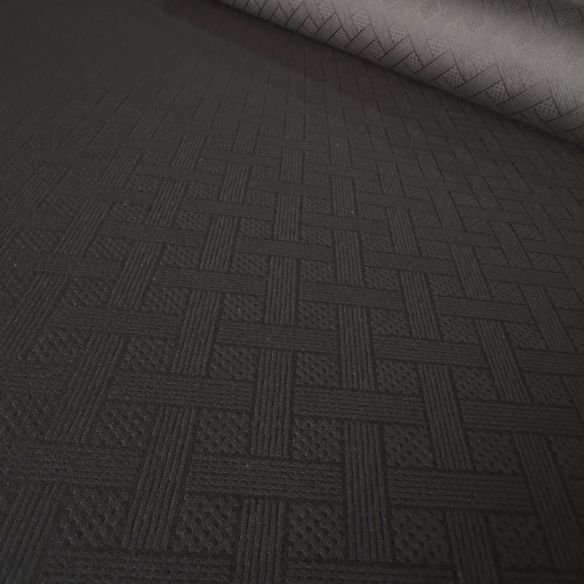 Tecido Sarja Lisa Marrom Café Jacquard • Conexão Tecidos