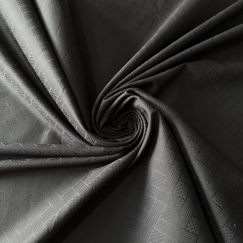 Tecido Sarja Lisa Marrom Café Jacquard • Conexão Tecidos