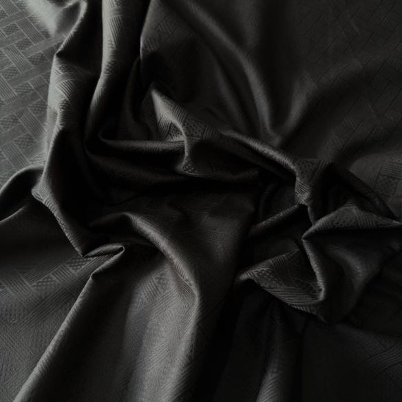 Tecido Sarja Lisa Marrom Café Jacquard • Conexão Tecidos