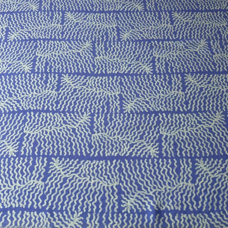 Tecido Crepe de Chine Estampado Corais