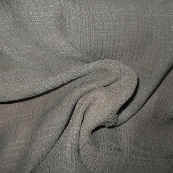 CHIFFON DE SEDA CINZA • Conexão Tecidos