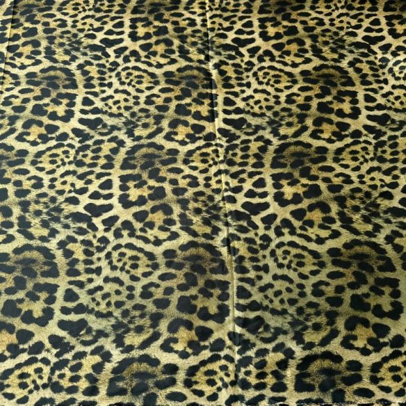 Tecido Crepe de Chine Estampado Animal Print V