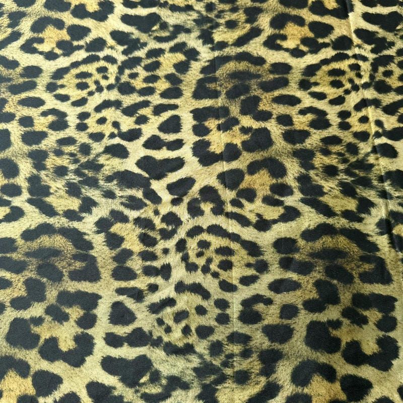 Tecido Crepe de Chine Estampado Animal Print V