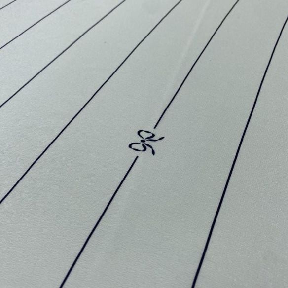 Tecido Crepe de Chine Estampado Lacinhos • Conexão Tecidos