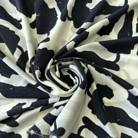 Tecido Crepe de Chine Estampado Animal Flow • Conexão Tecidos