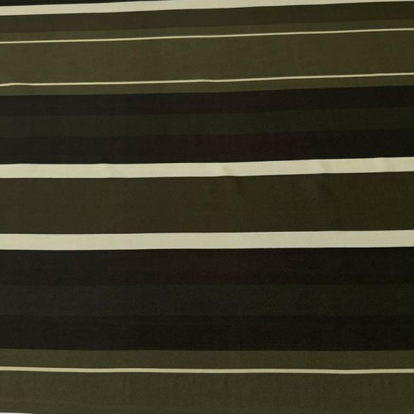 Tecido Crepe de Chine Estampado Green Lines • Conexão Tecidos