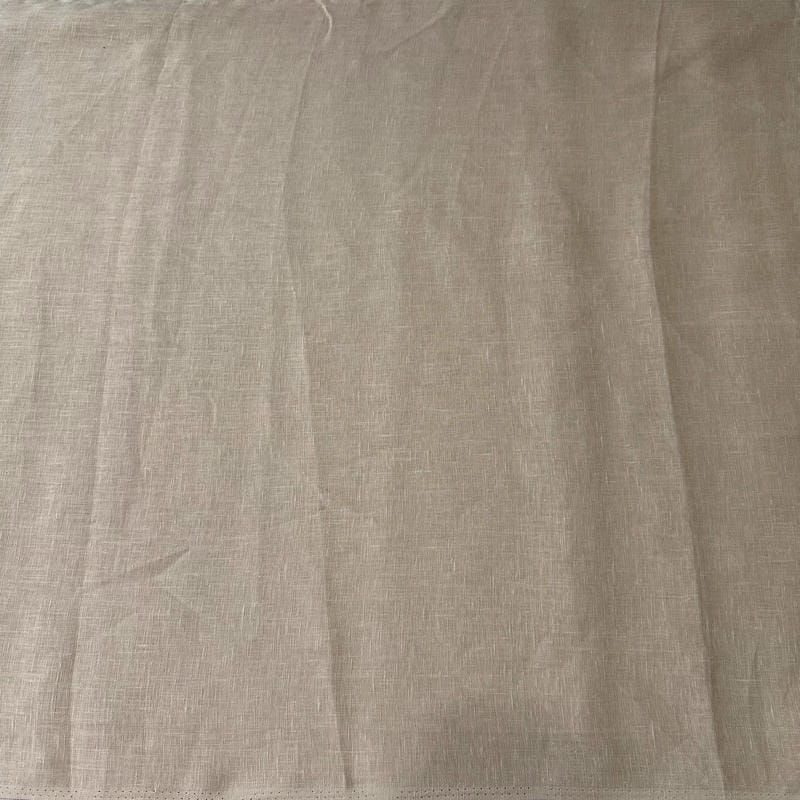 Tecido Linho Puro Liso Salmão Bebê • Conexão Tecidos