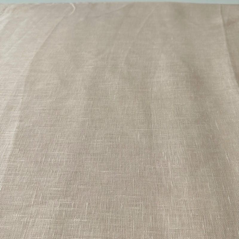 Tecido Linho Puro Liso Salmão Bebê • Conexão Tecidos