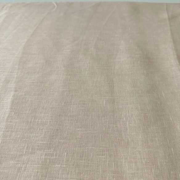 Tecido Linho Puro Liso Salmão Bebê • Conexão Tecidos