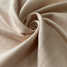 Tecido Linho Puro Liso Salmão Bebê • Conexão Tecidos 2