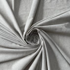 Tecido Cambraia De Algodão Cinza Claro • Conexão Tecidos