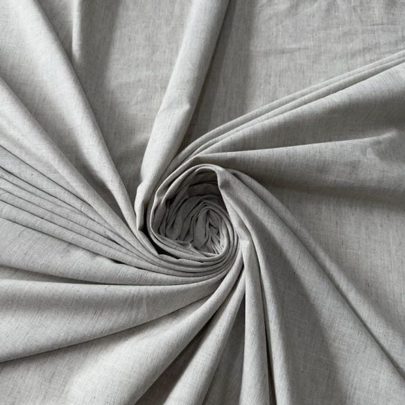 Tecido Cambraia De Algodão Cinza Claro • Conexão Tecidos