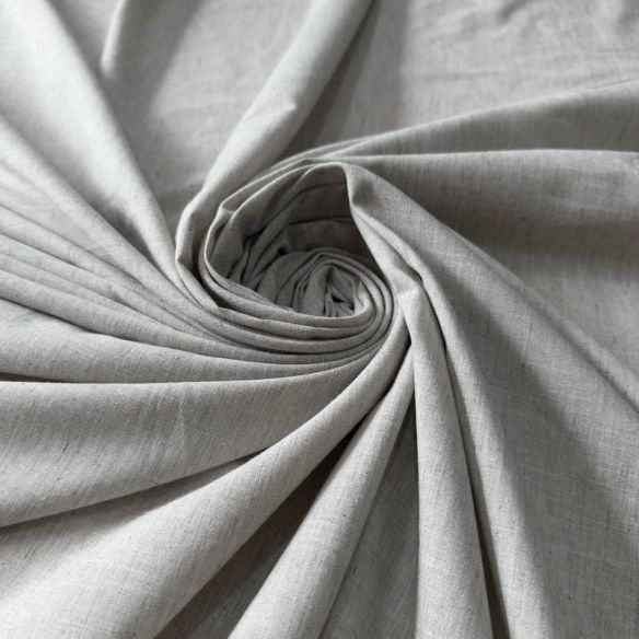 Tecido Cambraia De Algodão Cinza Claro • Conexão Tecidos