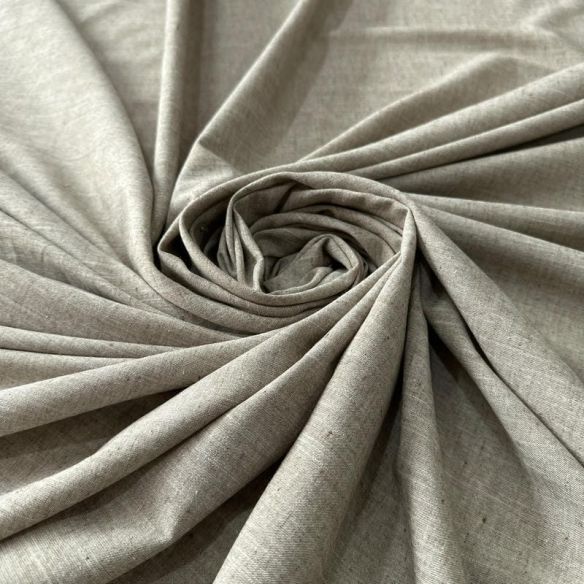 Tecido Cambraia De Algodão Areia • Conexão Tecidos